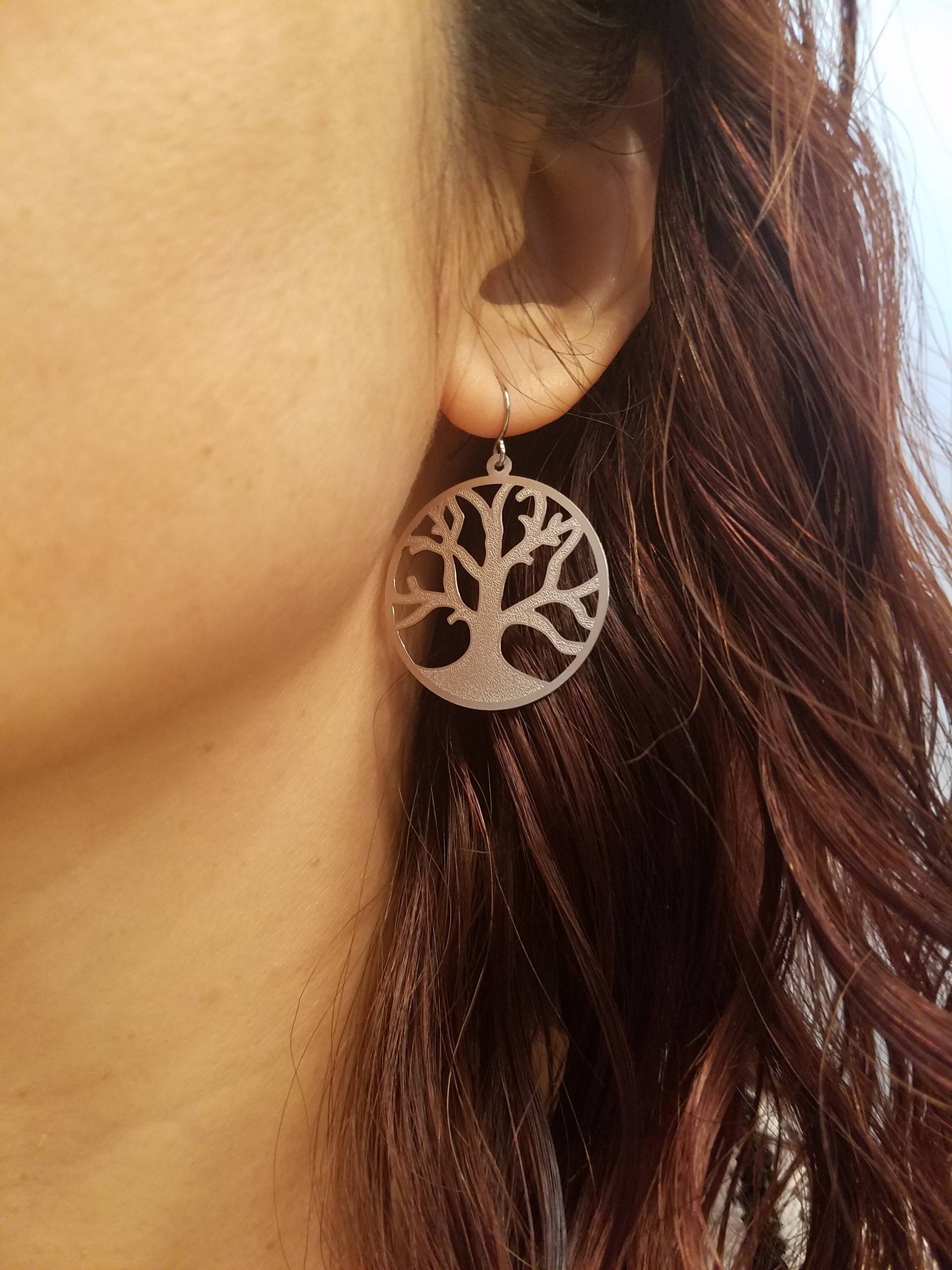 Matt Silber Baum Des Lebens von Lana0Crystal