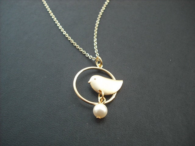 Süßes Kleines Küken - Matt 16K Gelb Vergoldet von Lana0Crystal