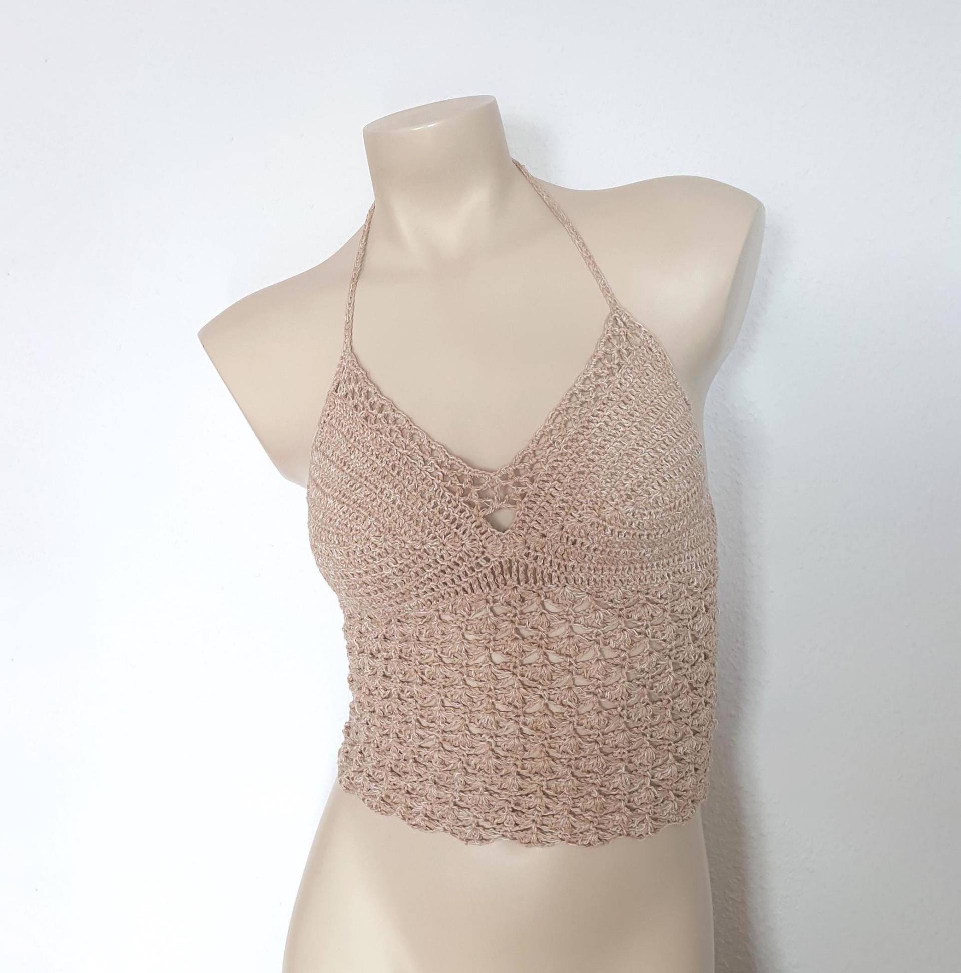 Häkeltop Häkel Top Boho Hippie von LanaLunaCrochetArt