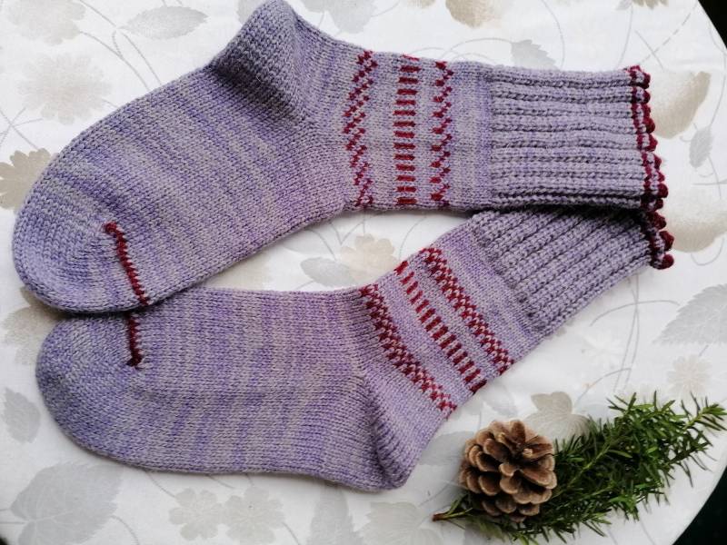 Sok - 017 Selbst-Gestrickte Warme Socken Aus Hochwertiger Wolle. Warme Socken Stricken, Größe 39-40 Sok - 017 Selbst-Gestrickte Warme Socken Aus Hochwertiger Wolle. Warme Socken Stricken, Größe 39-40 von LanaSvitShop