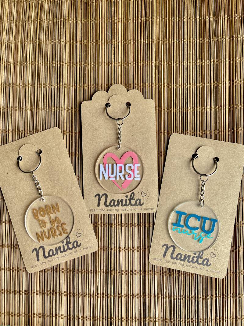 Keychain, Schlüsselanhänger, Llavero, Krankenschwester, Krankenpfleger, Arzt, Ärztin, Gesundheit Keychain, Schlüsselanhänger, Llavero, Krankenschwester, Krankenpfleger, Arzt, Ärztin, Gesundheit von Lananita