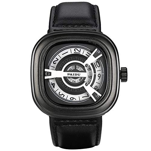 Lancardo Herren Mode Quadratisch Mehrfach Zifferblatt Analog Quarz Leder Armbanduhren Lancardo Herren Mode Quadratisch Mehrfach Zifferblatt Analog Quarz Leder Armbanduhren von Lancardo