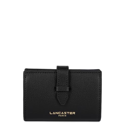 LANCASTER | Sierra PM – Kartenhalter aus genarbtem Rindsleder, Schwarz von Lancaster