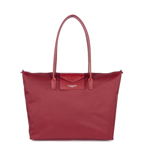 LANCASTER Smart KBA Carmin Große Schultertasche, karminrot, Schultertasche von Lancaster