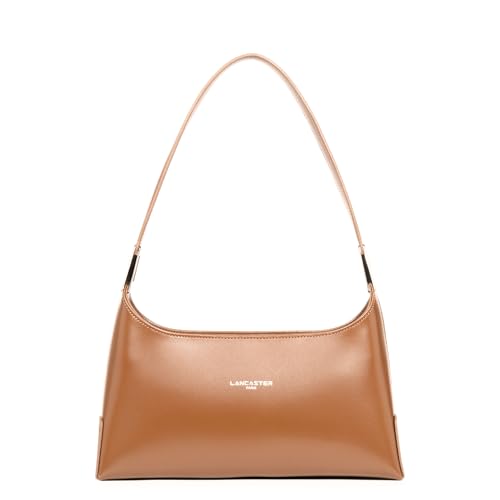 LANCASTER | Suave Ace – Handtasche mit Schlitzen aus glattem Rindsleder, camel, Einheitsgröße von Lancaster