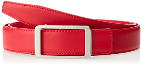 Lancaster Damen Ceinture Cuir Lisse F Tasche, Rot 100 von Lancaster