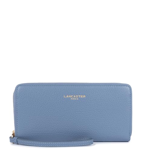 Lancaster | Dune – Begleiter aus genarbtem Rindsleder, mattblau von Lancaster