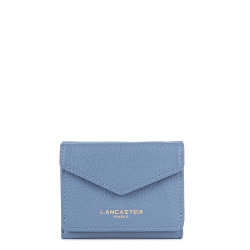 Lancaster | Dune – Mini-Brieftasche, Rücken an Rücken, Rindsleder, genarbt, eisblau Lancaster | Dune – Mini-Brieftasche, Rücken an Rücken, Rindsleder, genarbt, eisblau von Lancaster