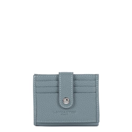 Lancaster | Foulonné PM – Kartenetui aus Rindsleder, genarbt, blauer Ton von Lancaster