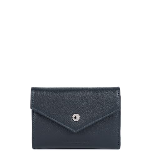 Lancaster | Foulonné PM Kartenhalter aus genarbtem Rindsleder, dunkelblau von Lancaster