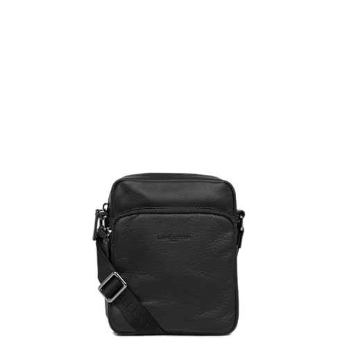 Lancaster Homme Soft Vintage Umhängetasche schwarz von Lancaster