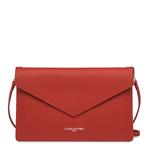 Lancaster Paris City Americanino Double Clutch Women's 26Cm Red von Lancaster