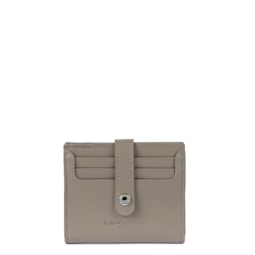 Lancaster | Paris PM – Kartenhalter aus Rindsleder, glatt, Kieselstein-Optik, dunkel von Lancaster