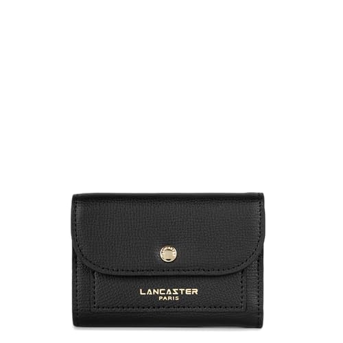 Lancaster | Sierra PM – Geldbörse aus genarbtem Rindsleder, Schwarz von Lancaster