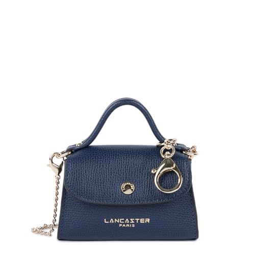 Lancaster | Sierra PM – Geldbörse mit Schlitz aus genarbtem Rindsleder, dunkelblau von Lancaster