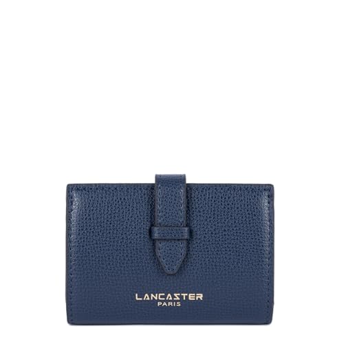 Lancaster | Sierra PM Kartenhalter aus genarbtem Rindsleder, dunkelblau von Lancaster