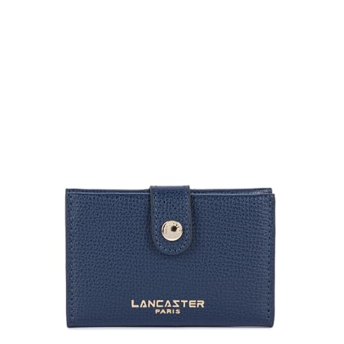 Lancaster | Sierra PM Kartenhalter aus genarbtem Rindsleder, dunkelblau von Lancaster