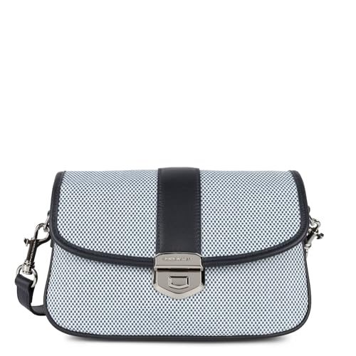 Lancaster Unisex Canvas Fia Tasche, Blau von Lancaster