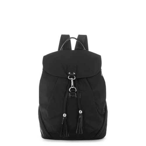 Lancaster Unisex-Erwachsene Basic Pompon Rucksack, Noir, Einheitsgröße von Lancaster