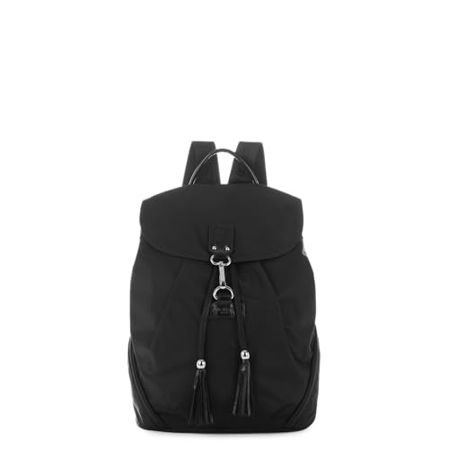 Lancaster Unisex-Erwachsene Basic Pompon Rucksack, Noir, One Size von Lancaster