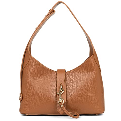 Lancaster Unisex-Erwachsene Foulonné Double Hook Stofftasche, Camel_IN_OR von Lancaster