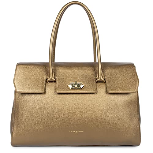 Lancaster Unisex-Erwachsene Foulonné Milano Stofftasche, GOLDANTIC von Lancaster