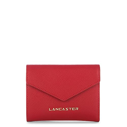 Lancaster Unisex Erwachsene Saffiano Signature Reisezubehör-Brieftasche, Rot (RED/Rojo 40) von Lancaster