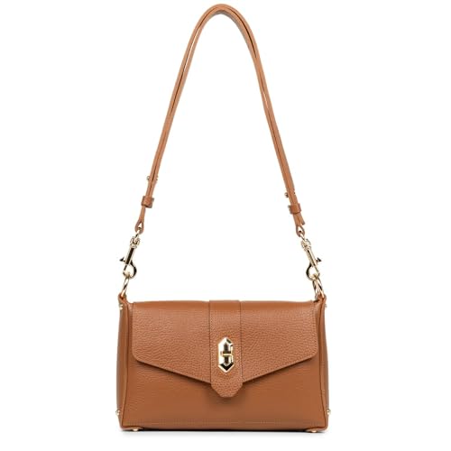 Lancaster Unisex-Erwachsene Top Double Stofftasche, Camel_IN_OR von Lancaster