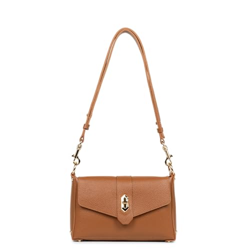 Lancaster Unisex-Erwachsene Top Double Stofftasche, Camel_IN_OR von Lancaster