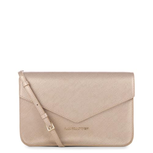 Lancaster Unisex Saffiano Signature Tasche, Champagner von Lancaster