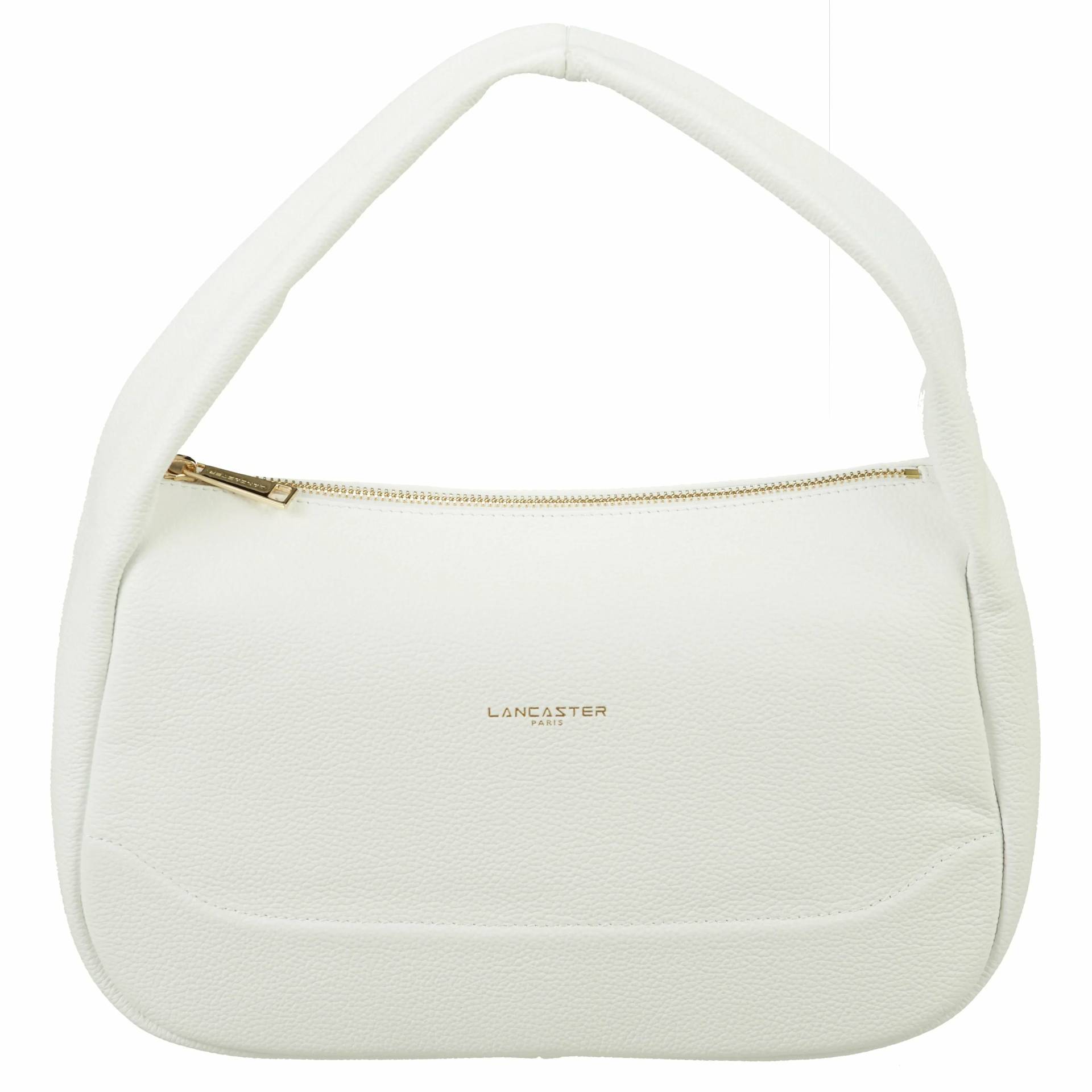 Schultertasche Foulonne Cerceau 32 cm Blanc Weiß von Lancaster