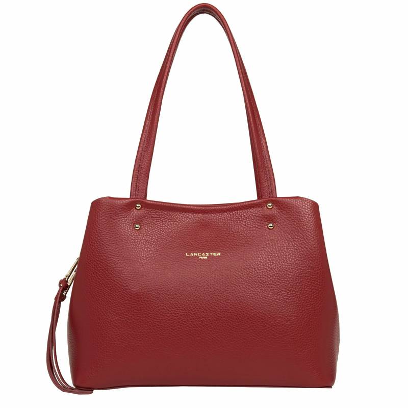 Schultertasche Foulonne 30 cm Carmin in Blush Rot von Lancaster