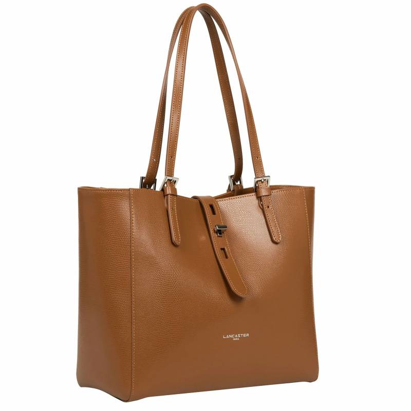 Schultertasche Lucertola 30 cm Camel von Lancaster