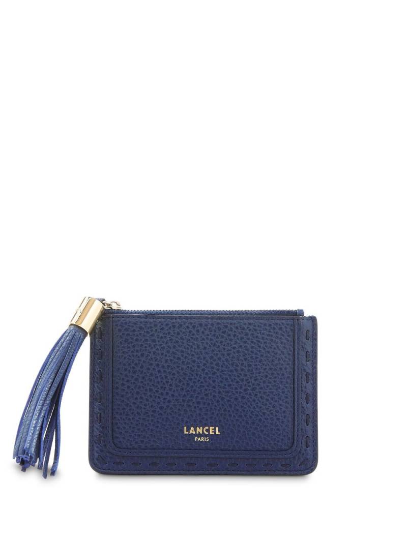 Lancel Kartenetui mit Logo-Stempel - Blau von Lancel