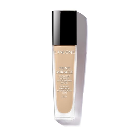 Lancôme Teint Miracle 03 Beige Diaphane, feuchtigkeitsspendende Foundation in Beige mit mittlerer Deckkraft, langanhaltender Glow, 30ml von Lancôme