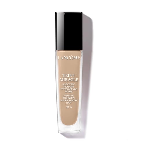 Lancôme Teint Miracle 045 Sable Beige, feuchtigkeitsspendende Foundation in Beige mit mittlerer Deckkraft, langanhaltender Glow, 30ml von Lancôme