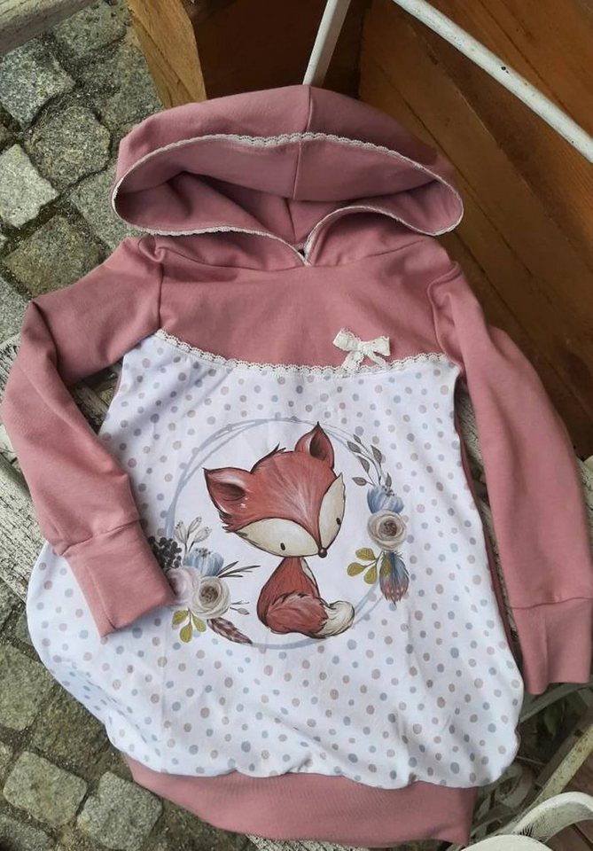 Land-Juwelen Ballonkleid WALDTIERE Waschbär ALTROSA Ballonkleid von Land-Juwelen