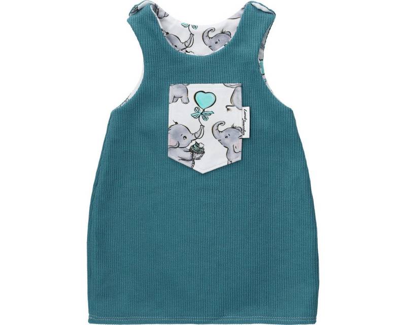 Land-Juwelen Jerseykleid Handmade Elefant Mädchen Bekleidung, Outfit, Dress, Robe, Sommerkleid von Land-Juwelen