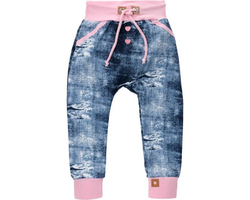 Land-Juwelen Jogginghose Handmade Jeansstyle Mädchen Jogger, Sweatpants, Sporthose, Trainingshose, Freizeithose von Land-Juwelen