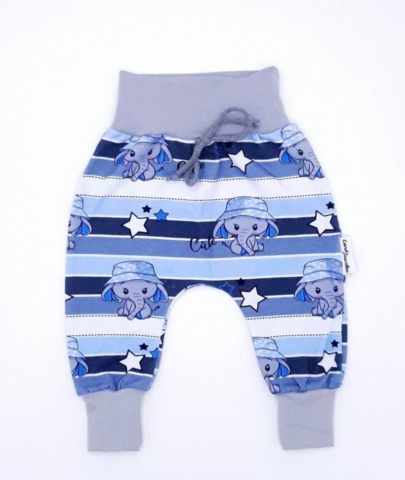 Land-Juwelen Pumphose ELEFANT BLAU GRAU Pumphose von Land-Juwelen
