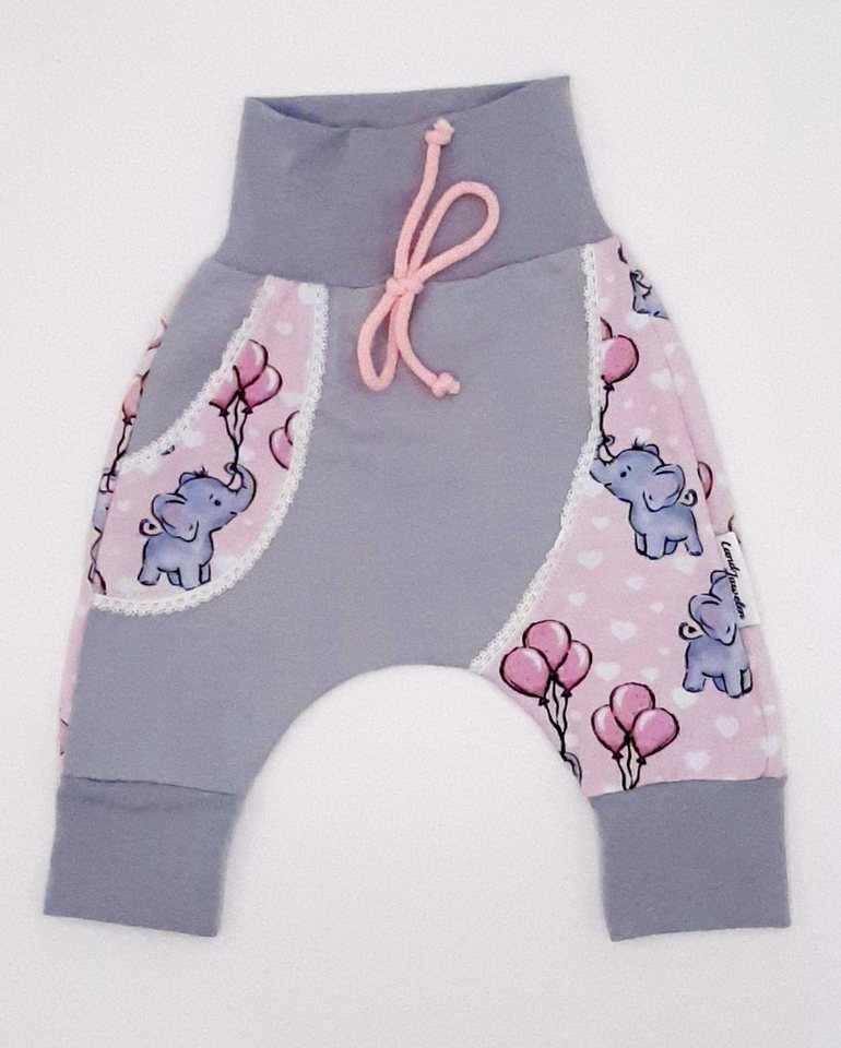 Land-Juwelen Pumphose ELEFANT ROSA GRAU Pumphose von Land-Juwelen