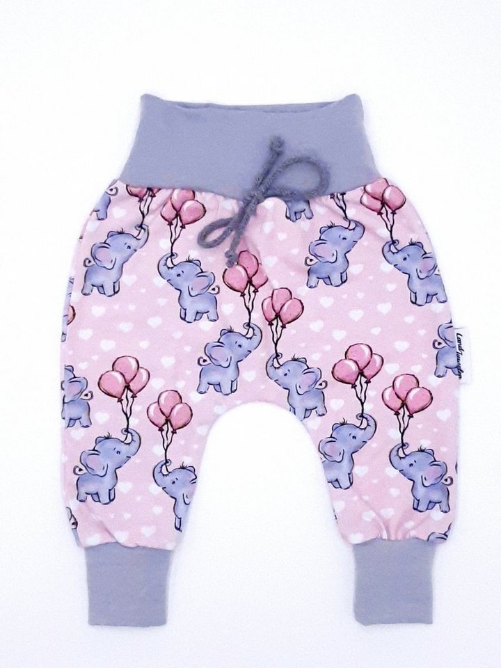 Land-Juwelen Pumphose ELEFANT ROSA GRAU Pumphose von Land-Juwelen