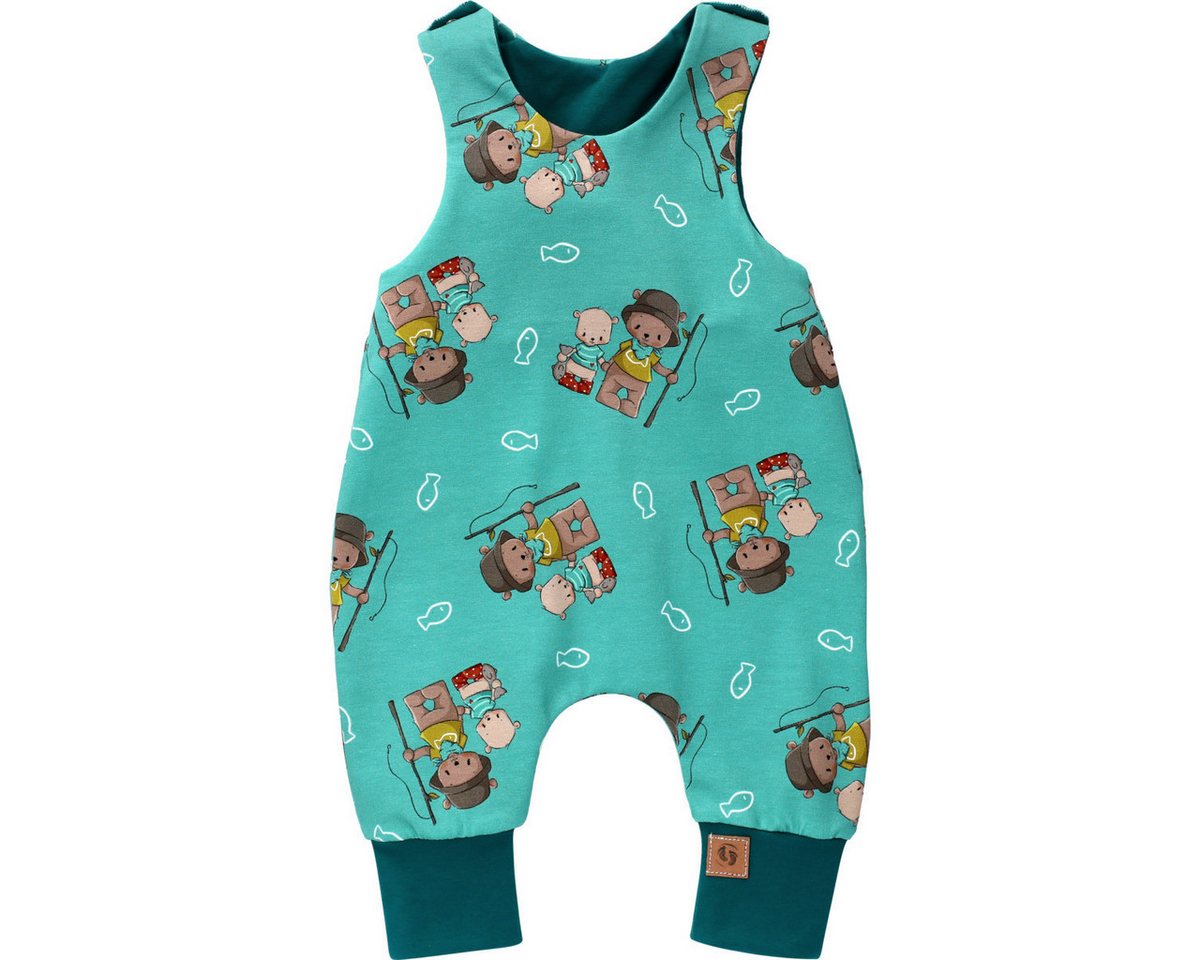 Land-Juwelen Strampler Handmade Angel Jungen Einteiler, Overall, Babyanzug, Babyoverall, Babyanzug von Land-Juwelen