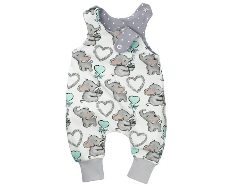 Land-Juwelen Strampler Handmade Luftballon Unisex Kinder Einteiler, Overall, Babyanzug, Babyoverall, Babyanzug von Land-Juwelen