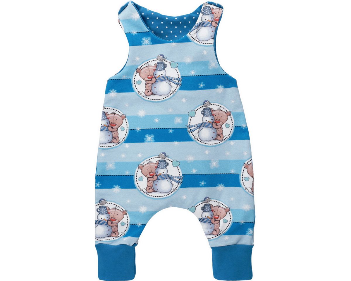 Land-Juwelen Strampler Handmade Schneemann Jungen Einteiler, Overall, Babyanzug, Babyoverall, Babyanzug von Land-Juwelen