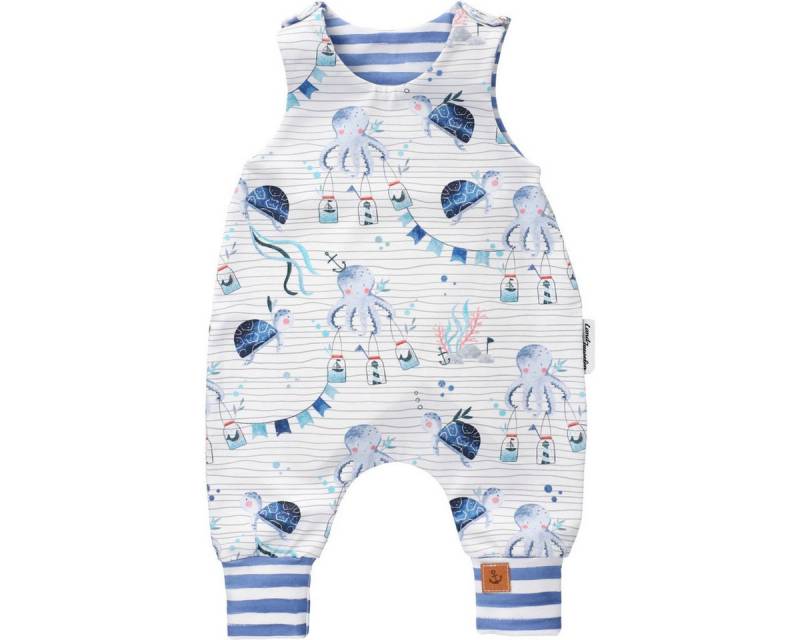 Land-Juwelen Strampler Handmade Tintenfisch Unisex Kinder Einteiler, Overall, Babyanzug, Babyoverall, Babyanzug von Land-Juwelen