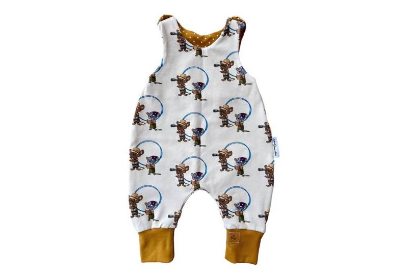 Land-Juwelen Strampler Strampler Bademeusel Mäuse beige von Land-Juwelen