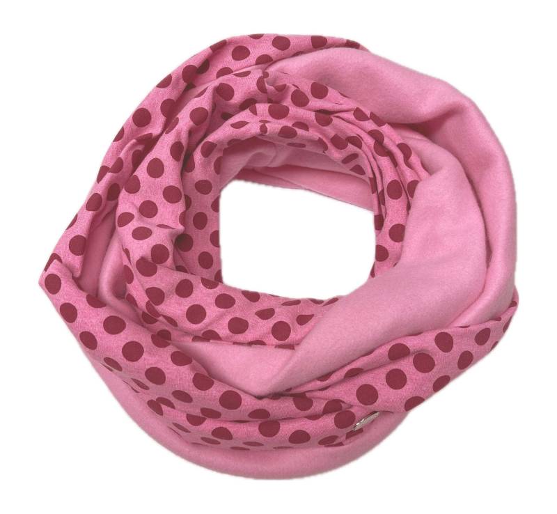 Landhuis Handmade - Kuscheliger, Gepunkteter Loop in Rosa Bordeaux Landhuis Handmade - Kuscheliger, Gepunkteter Loop in Rosa Bordeaux von LandhuisDe