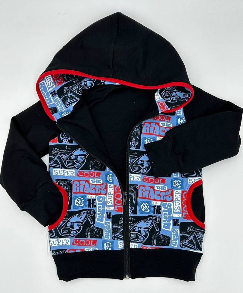 Sweatjacke Joggingjacke Land-Juwelen Geschenk Taufe von Landjuwel