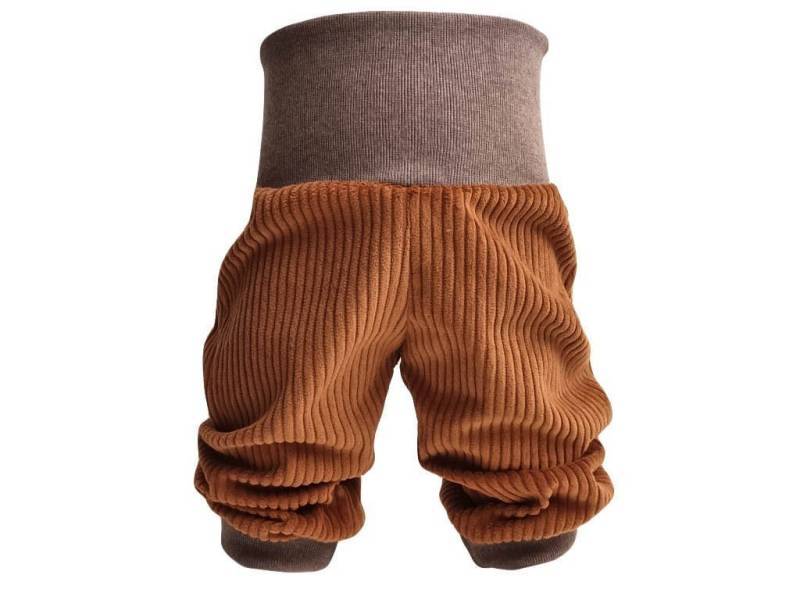 Pumphose Baby Kind Breitcord Hellbraun Gr. 68 - 134 von LandkinderLaden